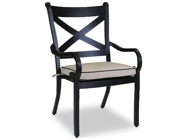 Sunset West Monterey Dining Arm Chair Seat Replacement Cushion