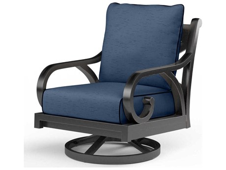 Sunset West Monterey Copper Aluminum Cushion Lounge Chair