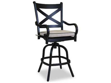 Sunset West Monterey Aluminum Cushion Bar Stool