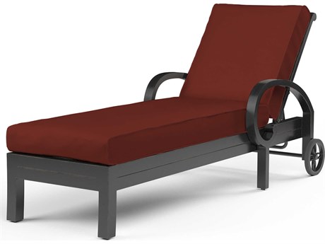 Sunset West Monterey Copper Aluminum Cushion Chaise Lounge
