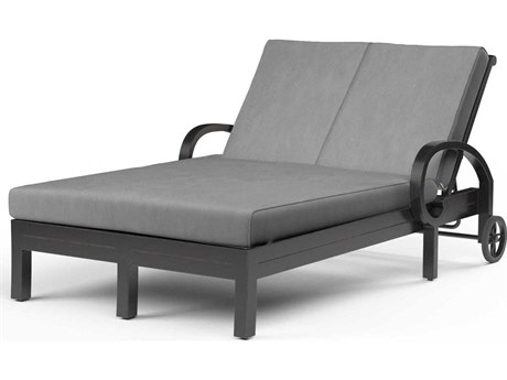 Sunset West Monterey Copper Aluminum Cushion Chaise Lounge