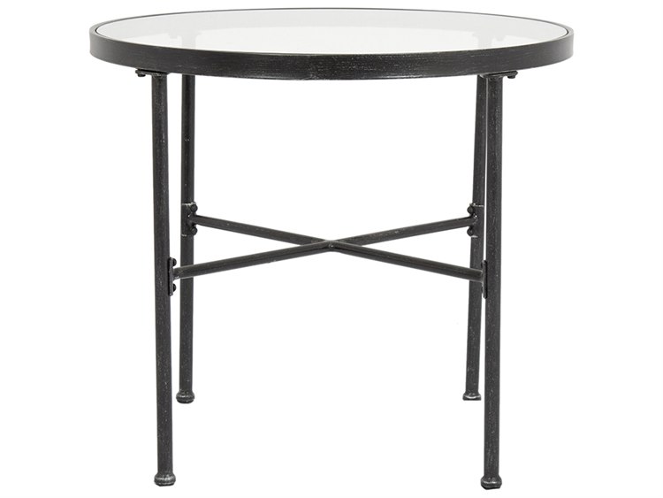 Sunset West Provence Wrought Iron 32'' Wide Round Bistro Table
