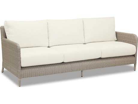 Sunset West Manhattan Wicker Cushion Sofa