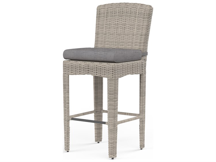 Sunset West Manhattan Wicker Outdoor Bar Stool