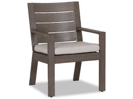 Sunset West Laguna Aluminum Cushion Dining Chair