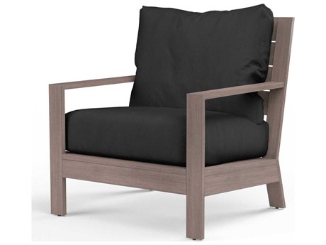 Sunset West Laguna Driftwood Aluminum Cushion Lounge Chair