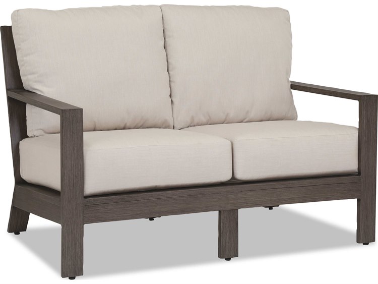 Sunset West Laguna Aluminum Cushion Loveseat