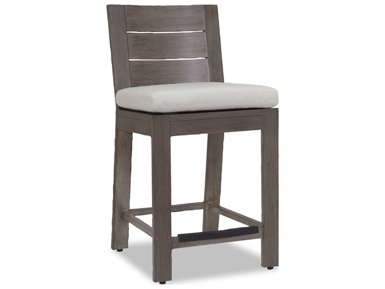 Sunset West Laguna Aluminum Cushion Bar Stool