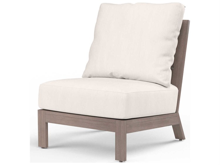 Sunset West Laguna Driftwood Aluminum Cushion Lounge Chair