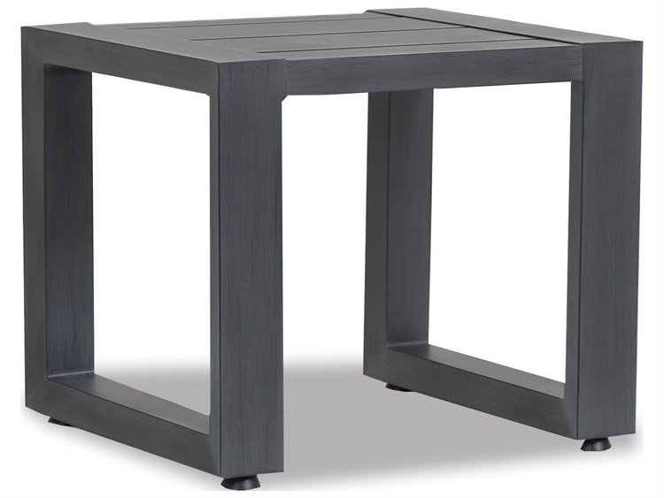 Sunset West Redondo Aluminum 24''W x 20''D Rectangular End Table