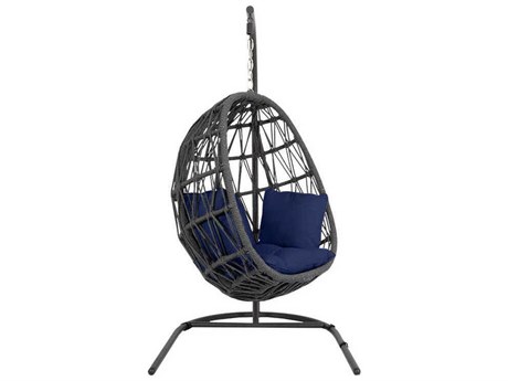 Sunset West Milano Slate Rope Cushion Swing