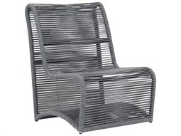 Sunset West Milano Woven Rope Armless Lounge Chair