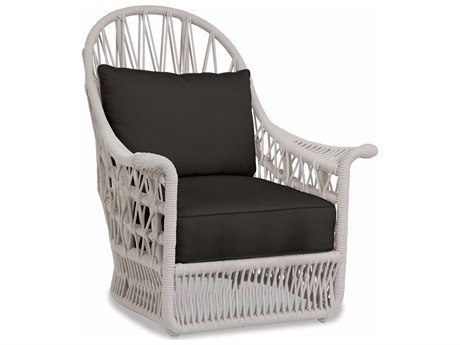 Sunset West Dana Wicker Wing Lounge Chair