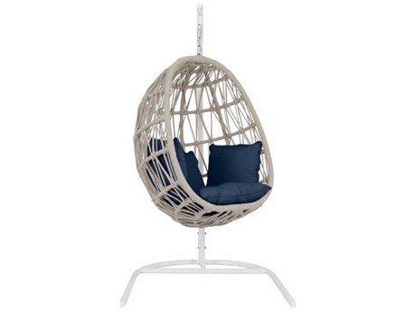 Sunset West Dana Natural Rope Cushion Swing