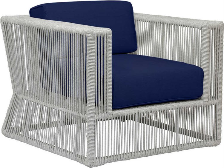 Sunset West Miami Frost Rope Cushion Lounge Chair