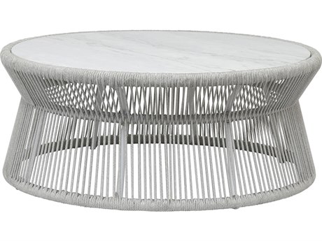 Sunset West Miami Rope 44'' Wide Round Coffee Table
