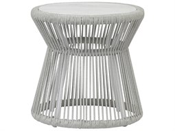 Sunset West Miami Rope 22'' Wide Round End Table