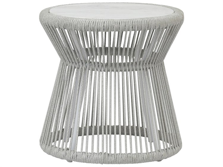 Sunset West Miami Rope 22'' Wide Round End Table