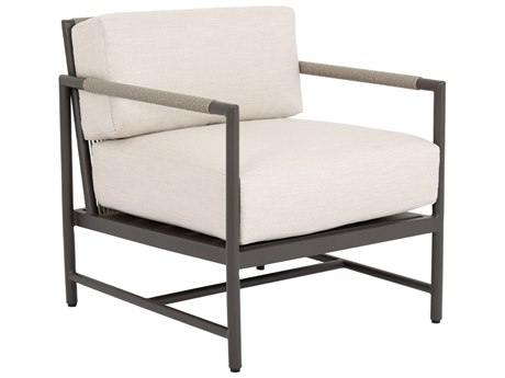 Sunset West Pietra Aluminum Lounge Chair in Echo Ash