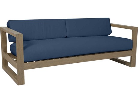 Sunset West Coastal Te Teak Wood Cushion Sofa