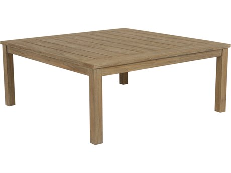 Sunset West Teak - Quick Ship 48'' Wide Square Coffee Table
