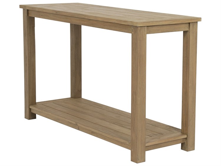 Sunset West Teak Rectangular Outdoor Console Table