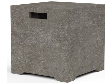 Sunset West GFRC 20'' Wide Square End Table Tank Cover