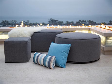 Sunset West Bazaar- As Pictured Fabric Cushion Lounge Set
