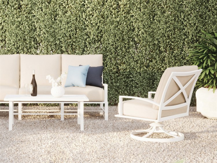 Sunset West Bristol- As Pictured Aluminum Cushion Patio Lounge Set