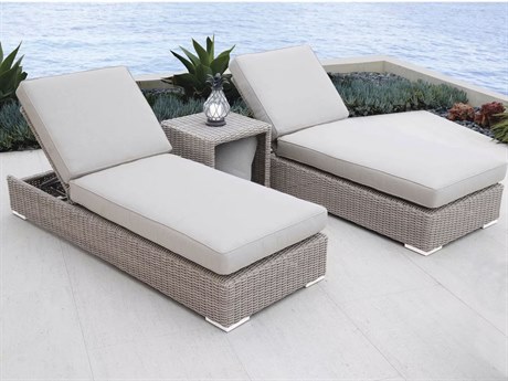 Sunset West Coronado- As Pictured Wicker Cushion Lounge Set