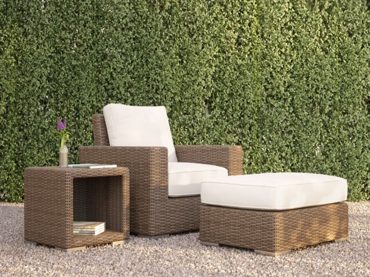 Sunset West Coronado - Custom Wicker Cushion Patio Lounge Set