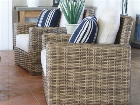 Sunset West Havana- As Pictured Wicker Cushion Lounge Set