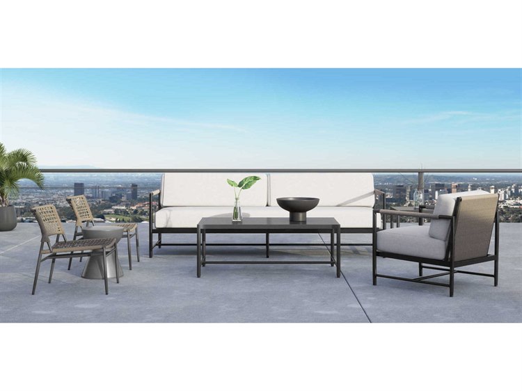 Sunset West Pietra Aluminum Patio Lounge Set