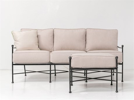 Sunset West Provence - Custom Wrought Iron Cushion Lounge Set