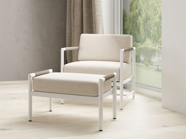 Sunset West Sabbia- As Pictured Aluminum Cushion Outdoor Lounge Set