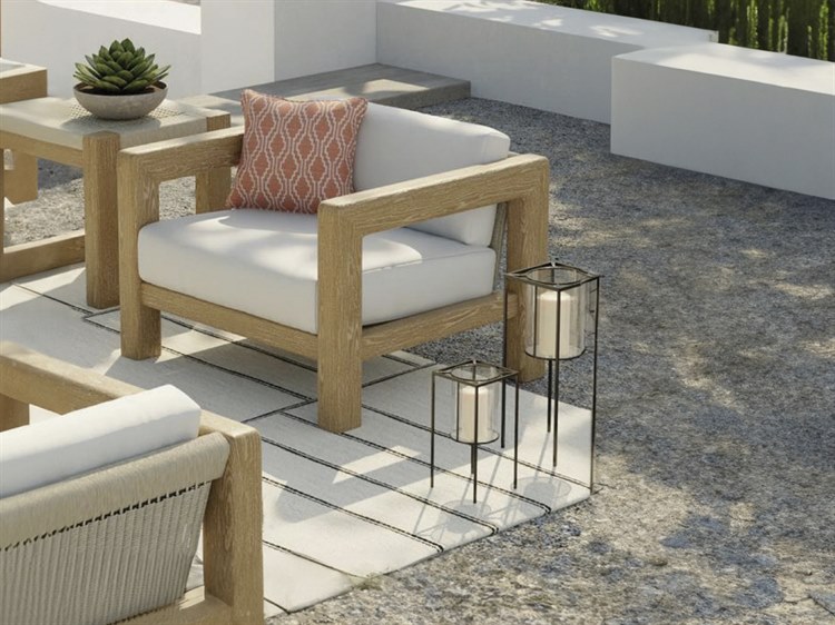 Sunset West Sedona- As Pictured Teak Cushion Outdoor Patio Lounge Set