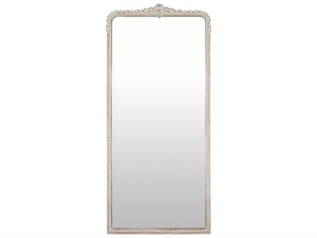 Surya Aaliyah White Floor Mirror