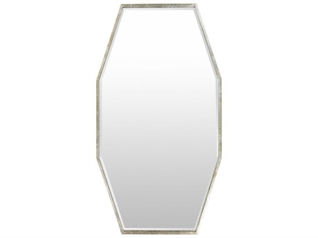 Surya Adams Metallic Silver Wall Mirror