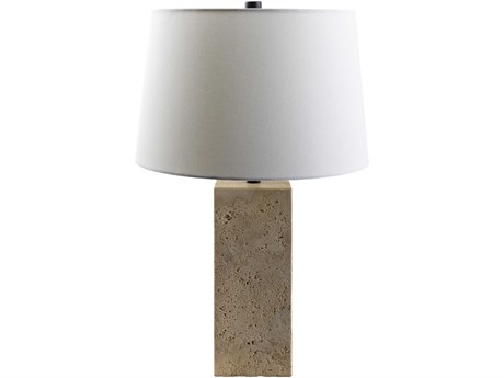 Surya Agate Brown Table Lamp