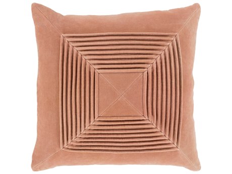 Surya Akira Dusty Coral Pillow