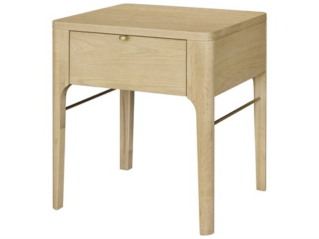 Surya Anello Rectangular Wood End Table