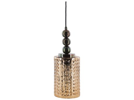 Surya Alsen 1-Light Metallic Bronze Mini Pendant
