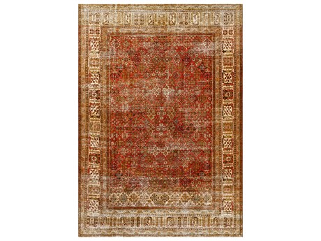 Surya Antique One Of A Kind Bordered Area Rug