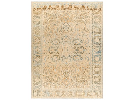 Surya Antique One Of A Kind Bordered Area Rug