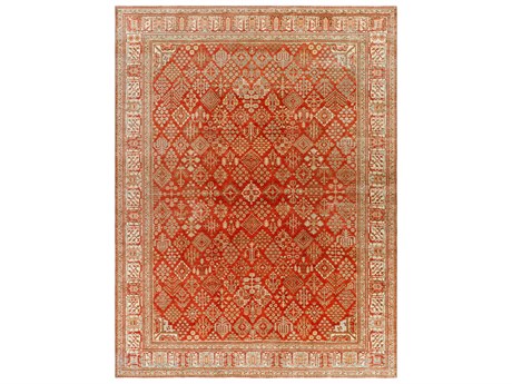 Surya Antique One Of A Kind Bordered Area Rug