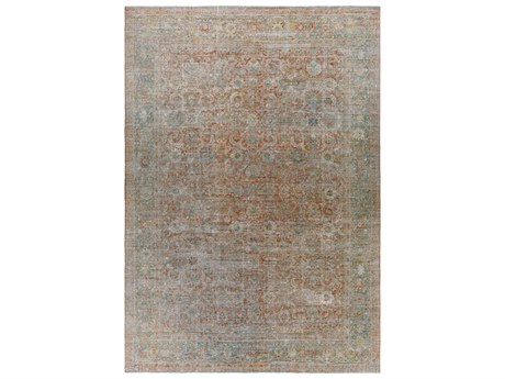 Surya Antique One Of A Kind Bordered Area Rug