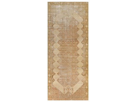 Surya Antique One Of A Kind Bordered Runner Area Rug
