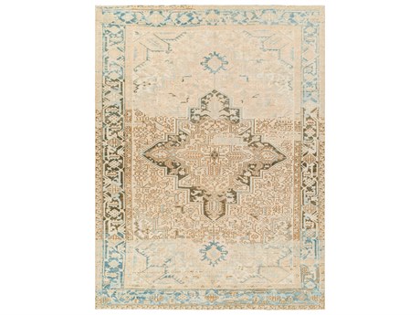 Surya Antique One Of A Kind Bordered Area Rug