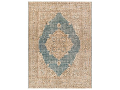 Surya Antique One Of A Kind Bordered Area Rug