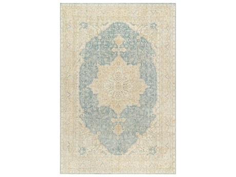 Surya Antique One Of A Kind Bordered Area Rug